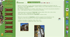 Desktop Screenshot of hotel-les-chamois.com